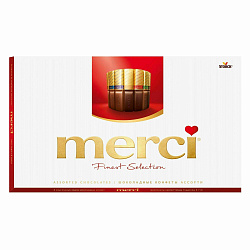 Конфеты шоколадные «Merci» Ассорти 400 г